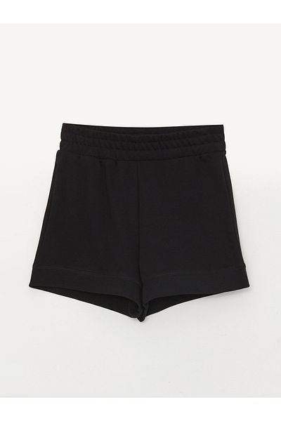 LC Waikiki Pantaloni scurti mulati confortabili pentru dama, cu talie elastica