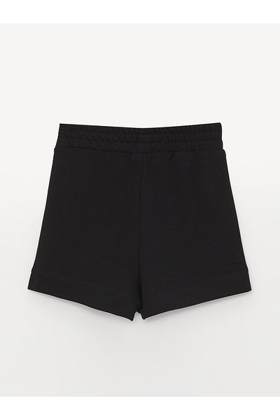 LC Waikiki Pantaloni scurti mulati confortabili pentru dama, cu talie elastica