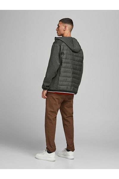 Jack & Jones Jacke Hooded Jacke JCOTOBY HYBRID JACKET Kapuzenjacke