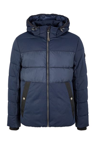 Tom Tailor Jacke Steppjacke mit abnehmbarer Kapuze