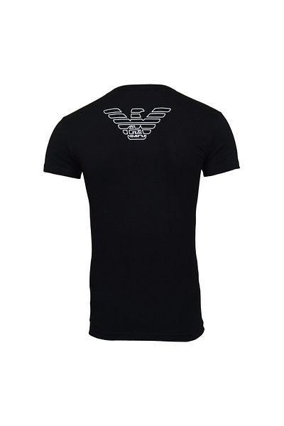 Emporio Armani Shirt T-Shirt mit V-Ausschnitt Kurzarm