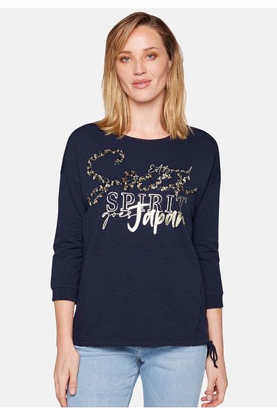 Soccx Pullover Konnichiwa Langarmshirt