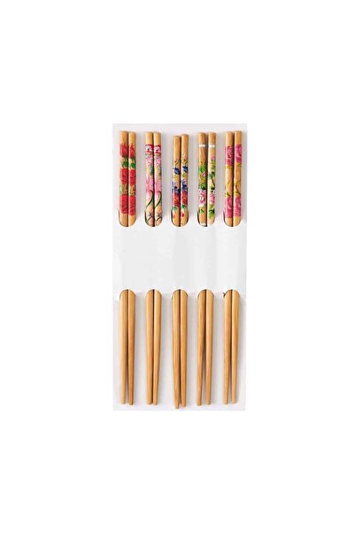 MİEN 5'li Bambu Chopstick - 25 Cm