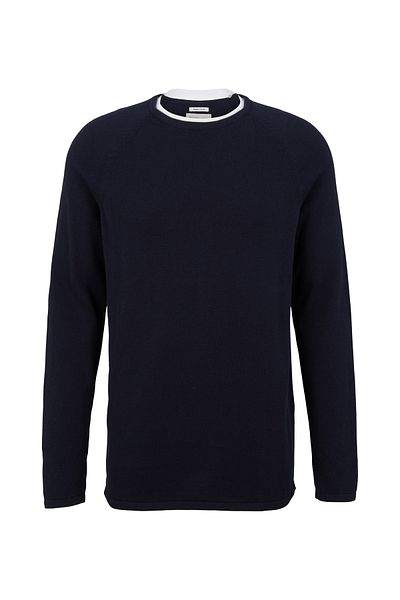 Tom Tailor Strickpullover Pullover R-Ausschnitt