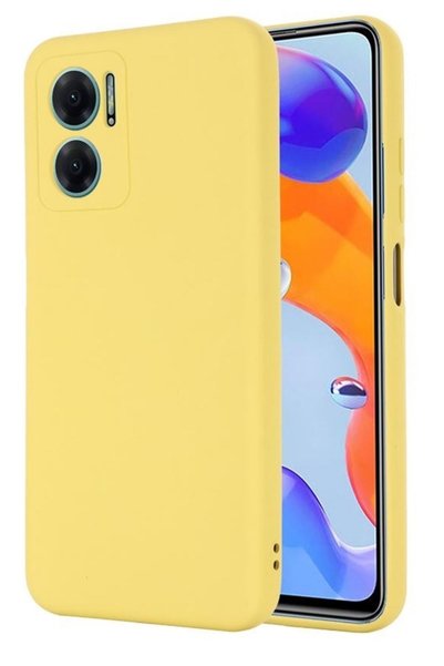 piblue جراب Xiaomi Redmi Note 11e Premier مصنوع من السيليكون مع حماية للكامير...