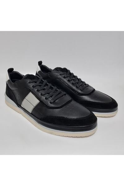 KOMCERO Чоловічі шкіряні зручні повсякденні кросівки Comfort Casual Y1687-r176