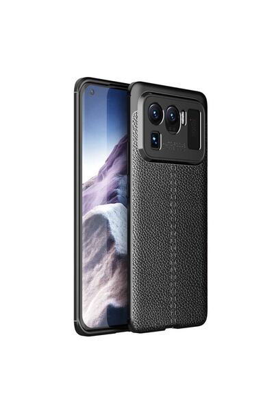 ZM STORE Xiaomi Mi 11 Ultra Kılıf Deri Yüzey Görünümlü Harika Kesim Niss Kapak