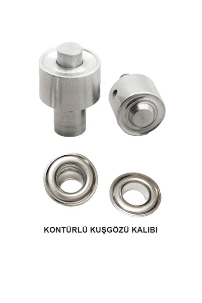 Klinkshop 24 Numara Kontürlü Kuşgözü Kapsül Tulumba Pres Kalıbı-9,5 Mm Kuşgöz...