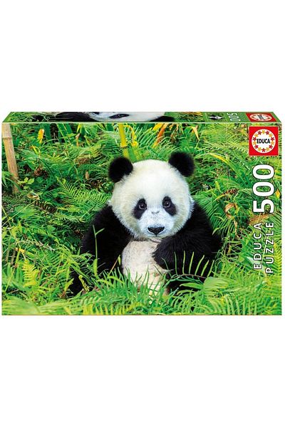 EDUCA 500 Piece Panda Puzzle Jigsaw