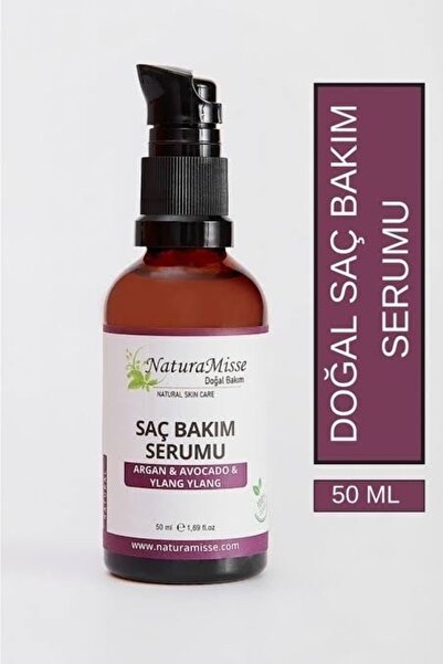 NaturaMisse Doğal Saç Bakım Serumu 50 ml Zengin Içerikli Yağlar Dökülme Karşı...
