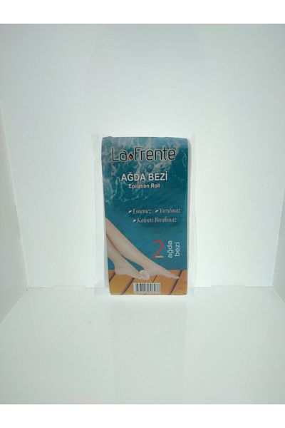 LA FRENTE Waxing Cloth 2 Meters Cut+Sesu Cartridge Waxing Soft 2pcs