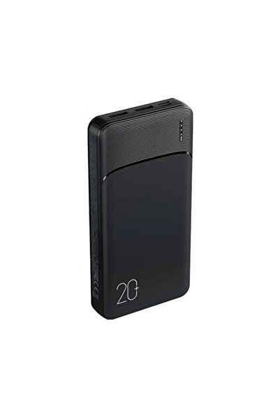 Rock Power Bank Hızlı Şarj 20000 Mah Siyah