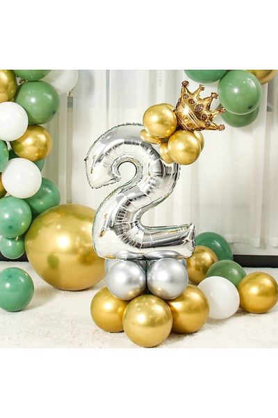 DÜVENCİ TİCARET Çıtıpitıstore I 1 Year Old Birthday Balloon Set