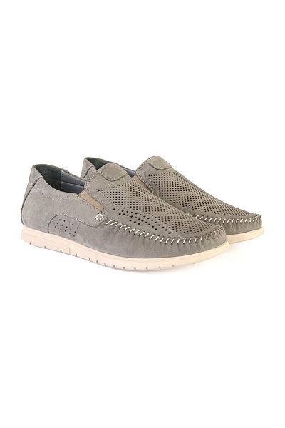 ERN SHOES Ανδρικά καθημερινά μαλακά ορθοπεδικά καλοκαιρινά παπούτσια από γνήσιο δέρμα Loafer