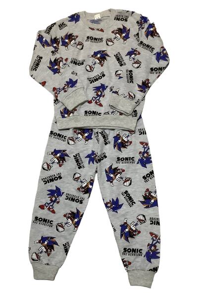 BİLGENS BUTİK Βαμβακερό εποχιακό σετ μπλούζας και παντελόνι με παιδικό χαρακτήρα