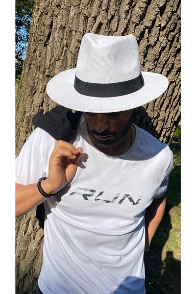 laviyonsa Cowboy Model Men's Straw Hat