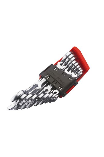 CETA FORM 12-piece Open mouth key Set with PlAstic Clip - B10-p12