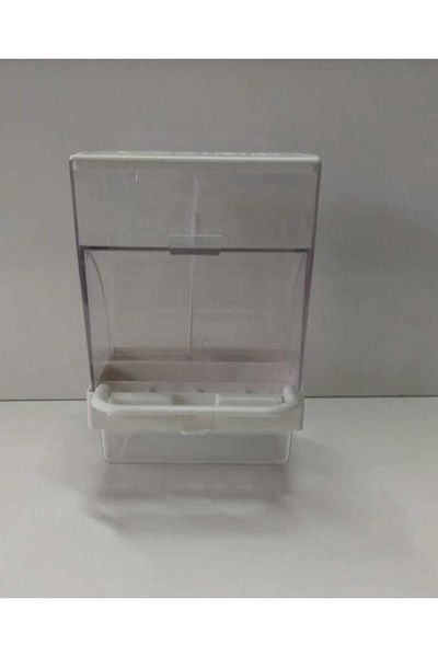 AYBİBO White Budgie Smart Feeder - Quality Material