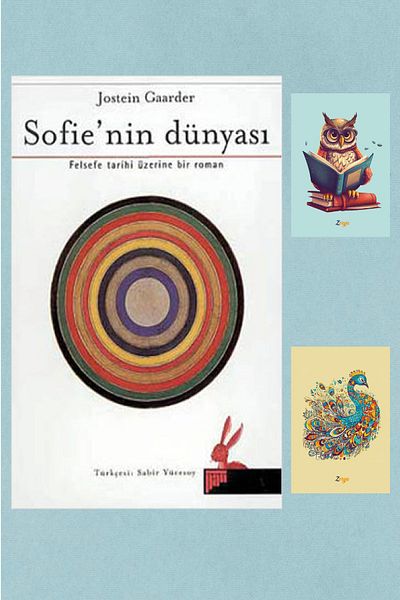 Dara Yayınları Ο κόσμος της Σόφια Ένα μυθιστόρημα για την ιστορία της φιλοσοφίας - Jostein Gaarder 9789758434572 Σετ με σημειωματάριο