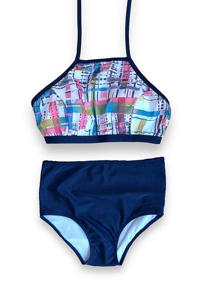 Nilmay mayo Women's High Waist Bikini Set