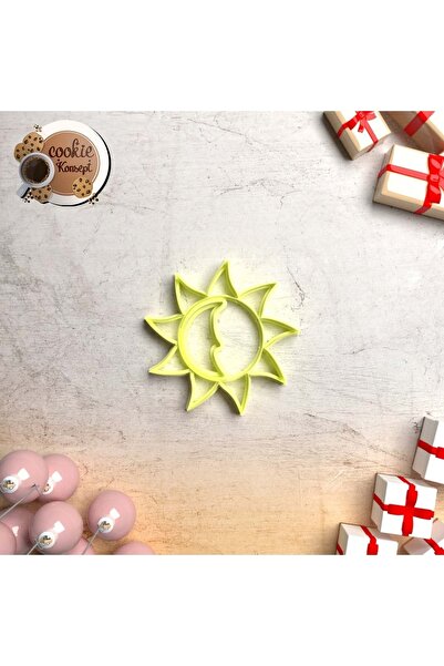 CookieKonsept Polimer Kil Kalıbı Güneş Ay