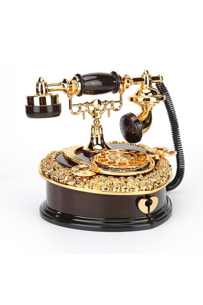 Nostaljik Telefon Müzik Kutusu