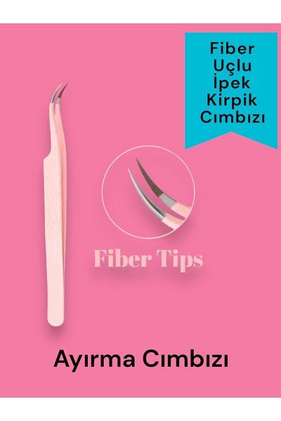 OZLEM BASAR BEAUTY Silk Fiber Insulation Tweezers - Eyelash Separation, Tip Suitable for All Processes