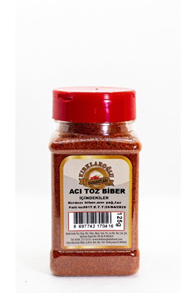 Acı Toz Biber 125 Gr