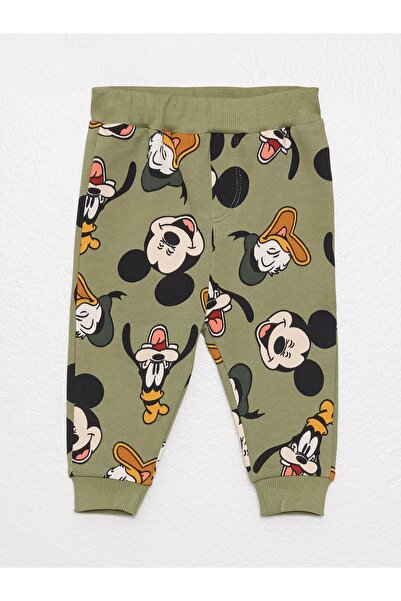 LC Waikiki Crew nyakú, hosszú ujjú Disney nyomott kisfiú pulóver és melegítőnadrág