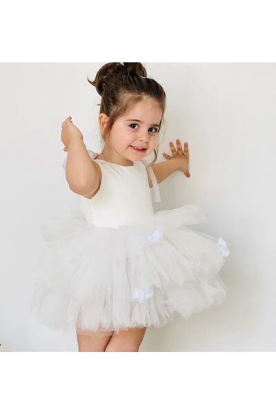 Tinypeople Kız Çocuk Kelebekli Tütü Elbise