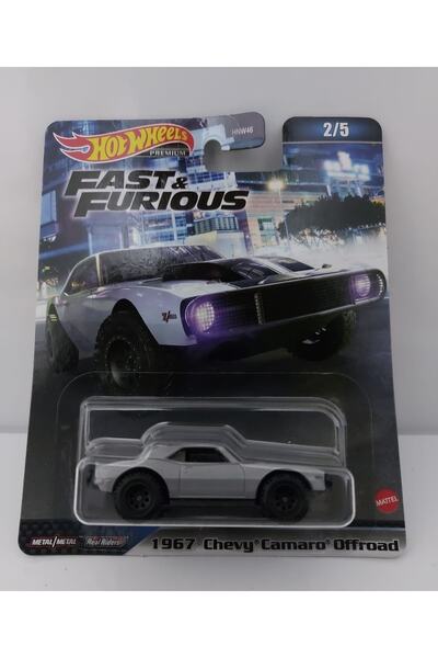HOT WHEELS بريميوم 1967 تشيفي كامارو للطرق الوعرة Hnw47
