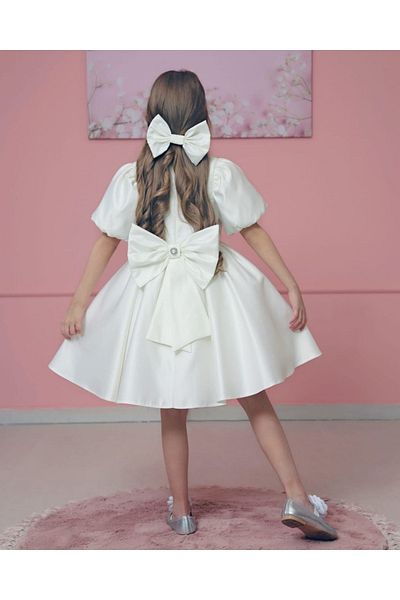 Kids By Feyza Collection 2023 Satin Dress