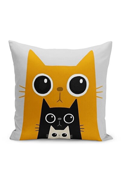 FH finehome غطاء وسادة مفرد من إيفورا مقاس 43x43 سم