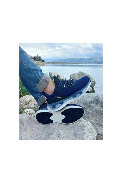 DUNLOP Unisex Sport Casual Sneakers Navy Blue