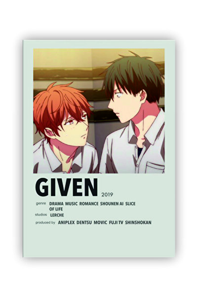 fırsatlar diyarı Carte de informații despre anime Poster minimalist