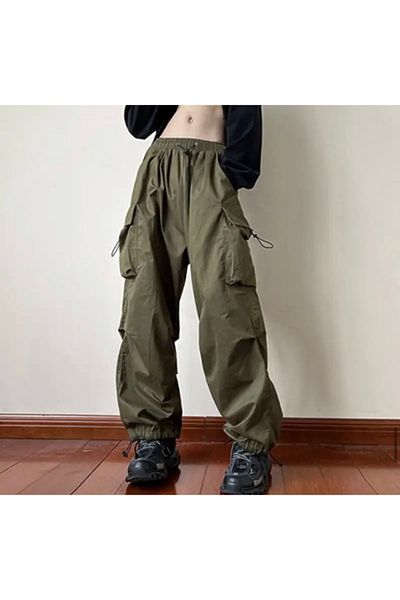 DEEFWEAR Y2k Tactical Baggy Trousers