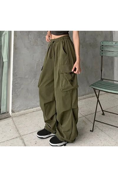 DEEFWEAR Y2k Tactical Baggy Trousers
