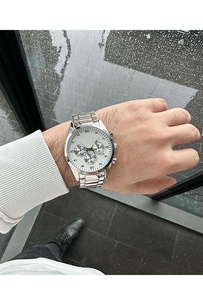 pullmarkt Analog Steel Wristwatch