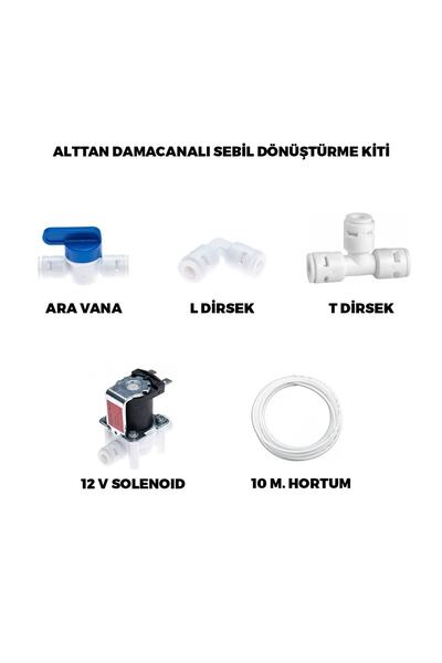 SULOOK Gizli Damacanalı Su Sebili Arıtma Montaj Kiti