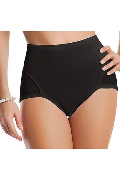 FİT WOMEN Briefs Corset with Slimming Gathering Belt Adjustable Belly Postpartum Panty Corset