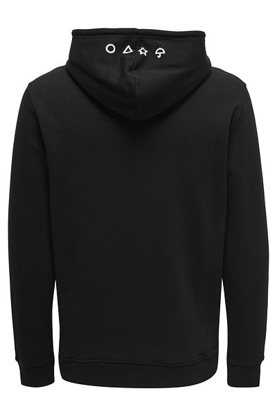 Only & Sons Kapuzenpullover Sweatshirt SQUIDGAME mit Kapuze, Tunnelzug und Motiv-Print