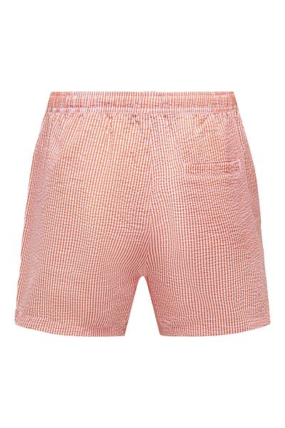 Only & Sons Badeshorts Ted Seersucker Swimshorts mit Tunnelzug