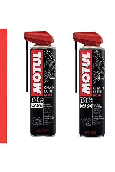 Motul C2 Zincir Yağı 400 ml Chaın Lube Road 2 Adet