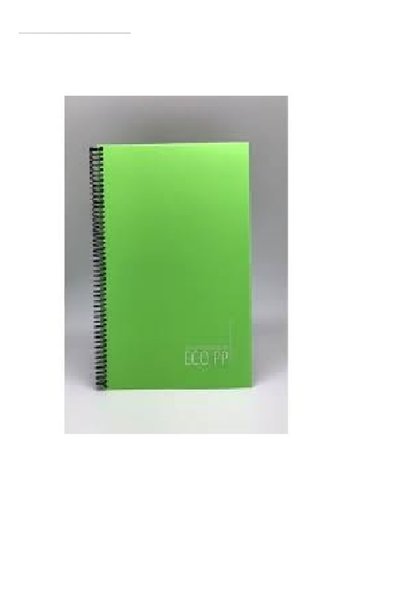 Gıpta DEFTER EKO A5 SPIRALĂ CU COPERTĂ PP 80 FĂRĂ LAMELE. în carouri 6396