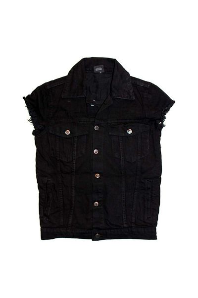 Modaroma Iron Maiden Senjutsu Sleeveless Denim Vest