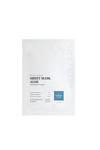 Village 11 Factory Aloe Vera Hydro Boost Sheet Mask - 21 Gr Vegan