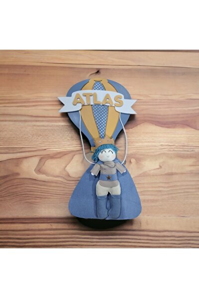 Lotus Prens Bebek Erkek Bebek Kapı Süsü Erkek Çocuk Kapı Süsü Hastane Çıkışı El Yapımı Bebek Kapı Sü