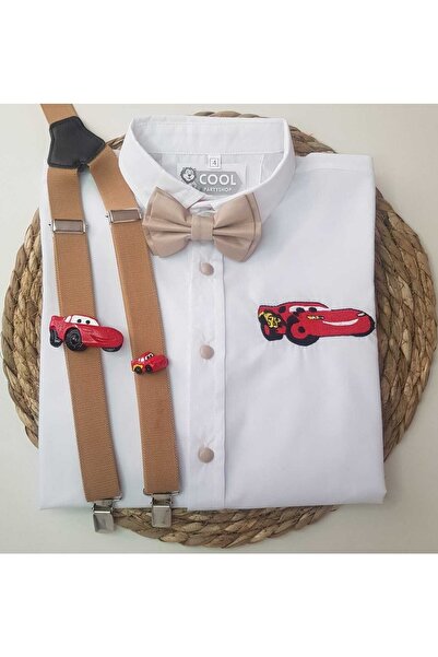 cool partyshop Lightning Mc Clothing Strap Bow Tie Shirt