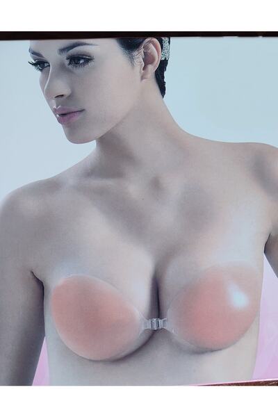 SATTENS Sutien fără bretele din silicon transparent adeziv