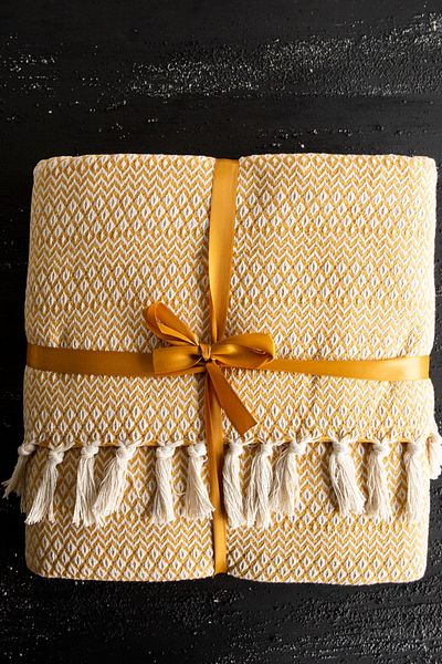 Karaca Home Levi Mustard Double Pike